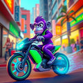 Funky ape